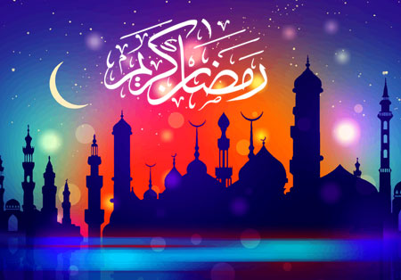 حلول ماه مبارک رمضان